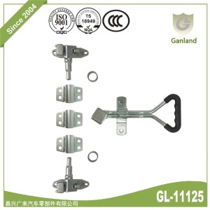 304 Stainless Steel Recessed Van Locks GL-11125